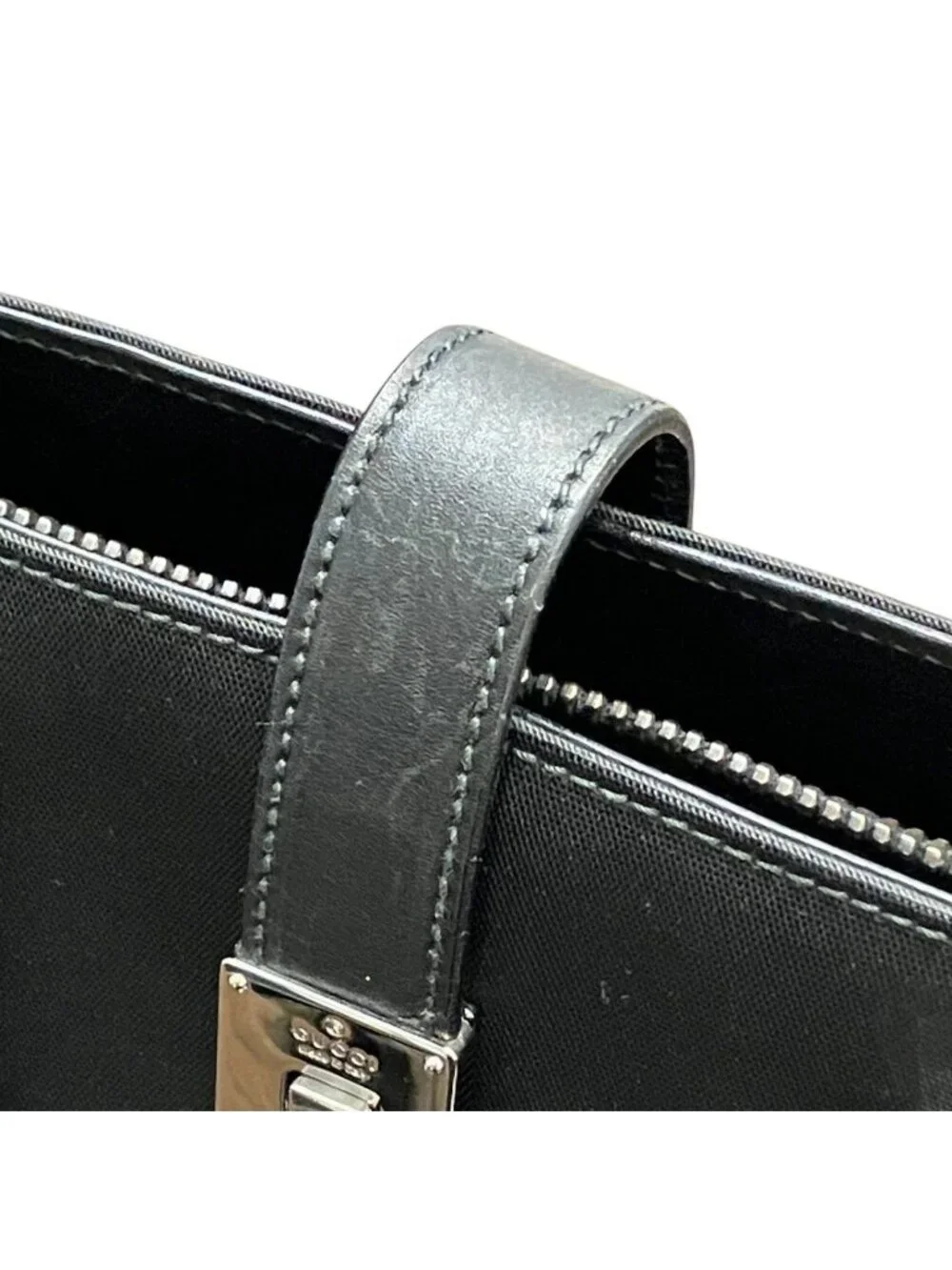 Gucci Business Bag Canvas Leather